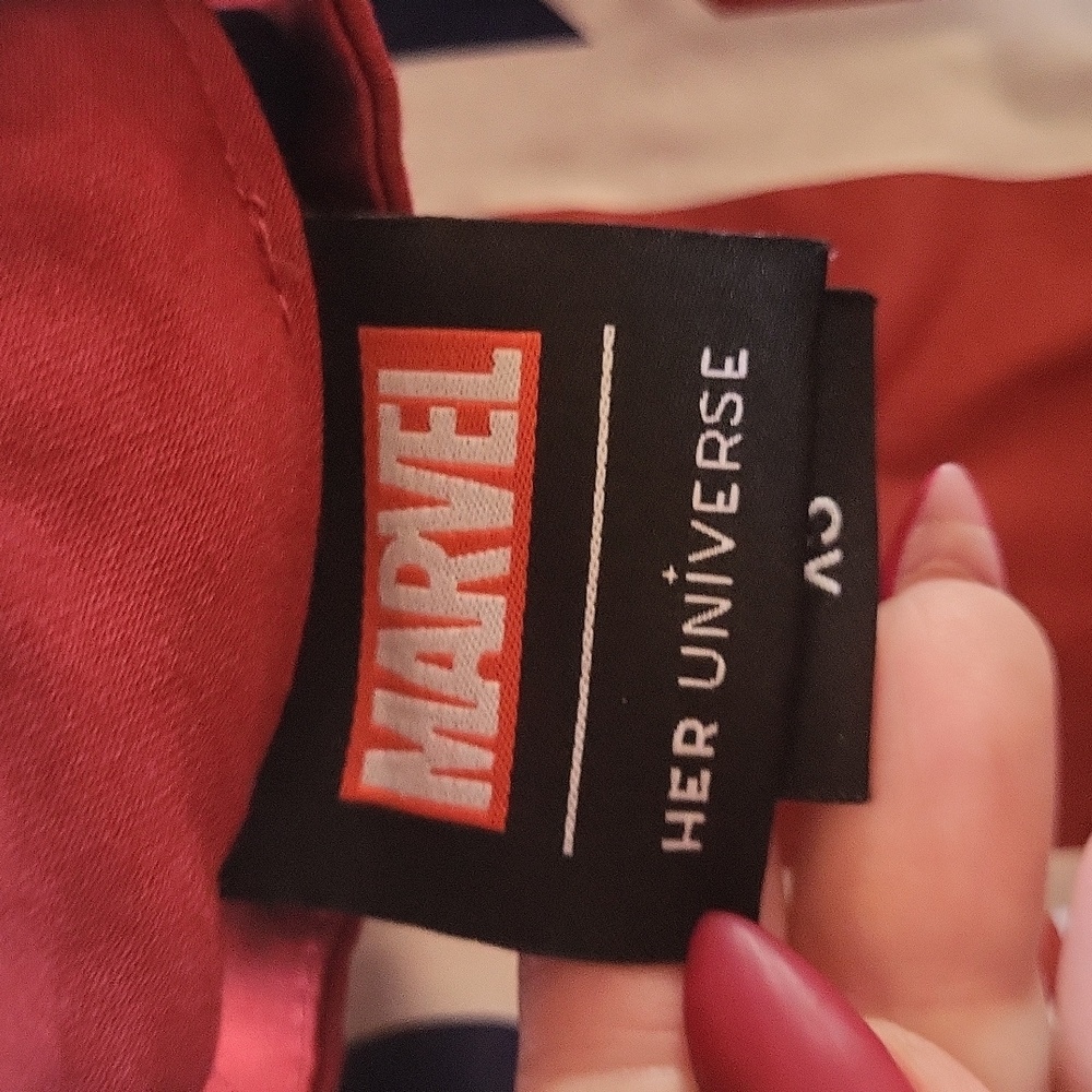Her Universe Marvel Captain Carter Halter Dress - Picture 13 of 15